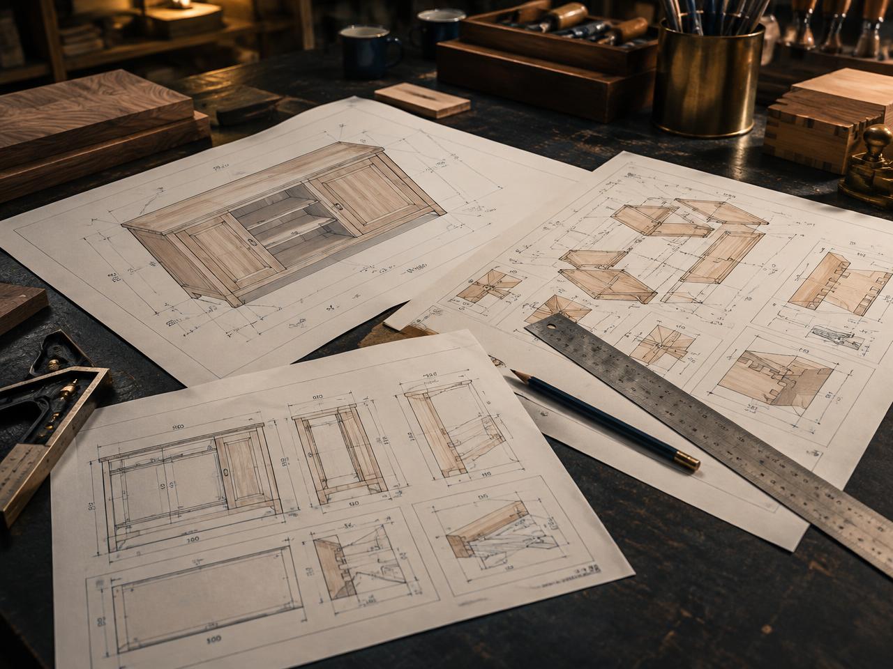 Plans de menuiserie